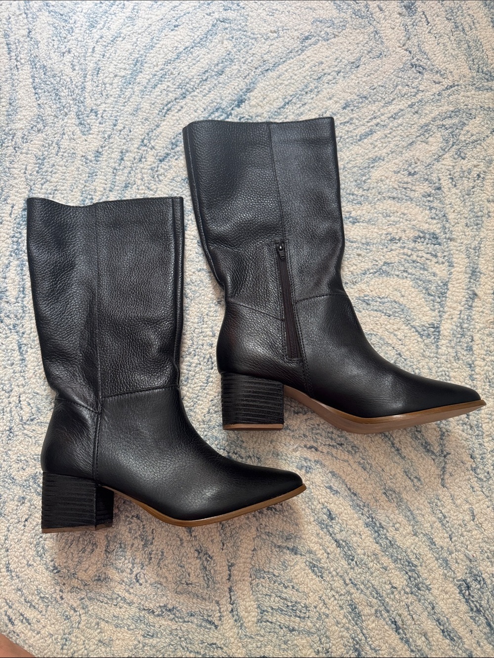 Intentionally blank Carlos, leather tall boot 8